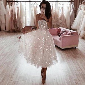 Glitter prom dress
